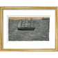 Grey three-master - Art print