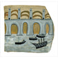 Boats before a great bridge (Royal Albert Bridge?)