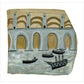 Boats before a great bridge (Royal Albert Bridge?)