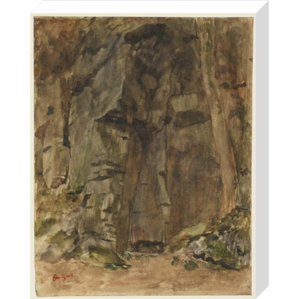 Rocks at Bagnoles-De-L'Orne - Art print