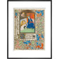 The Annunciation, Besancon Book of Hours - Art print