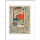 Nativity, with the Virgin reading - Art print