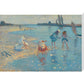 Children Paddling, Walberswick - Art print