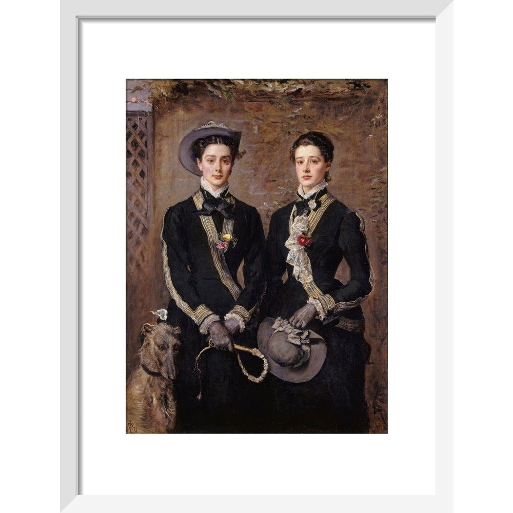 The Twins, Kate and Grace Hoare - Art print