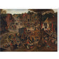 A Village Festival - Art print