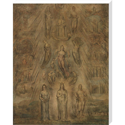 An Allegory of the Spiritual Condition of Man - Art print