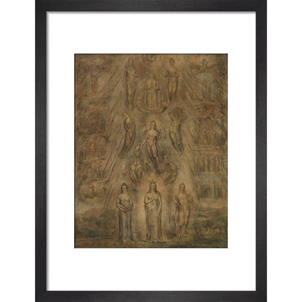 An Allegory of the Spiritual Condition of Man - Art print