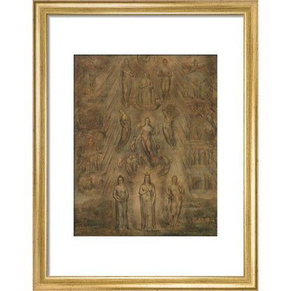 An Allegory of the Spiritual Condition of Man - Art print
