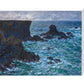 Rocks at Port-Coton - Art print