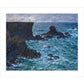 Rocks at Port-Coton - Art print