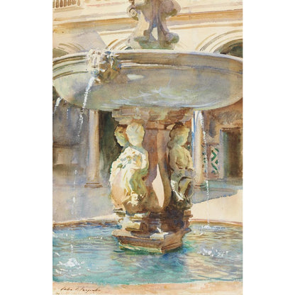 The Spanish Fountain, 1912 - Art print