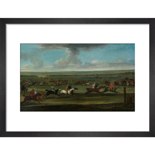 A Race on the Round Course at Newmarket - Art print
