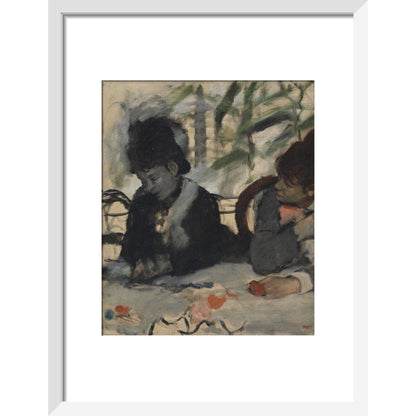 Au Café - Art print