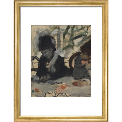 Au Café - Art print