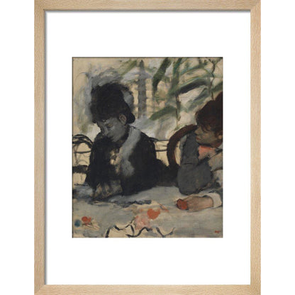 Au Café - Art print