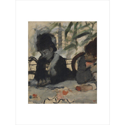 Au Café - Art print