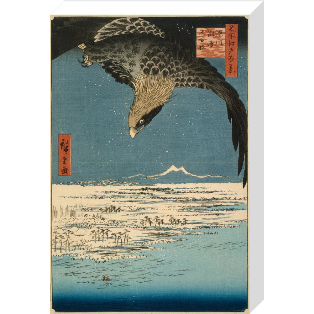 Eagle over Jûmantsubo Plain - Art print