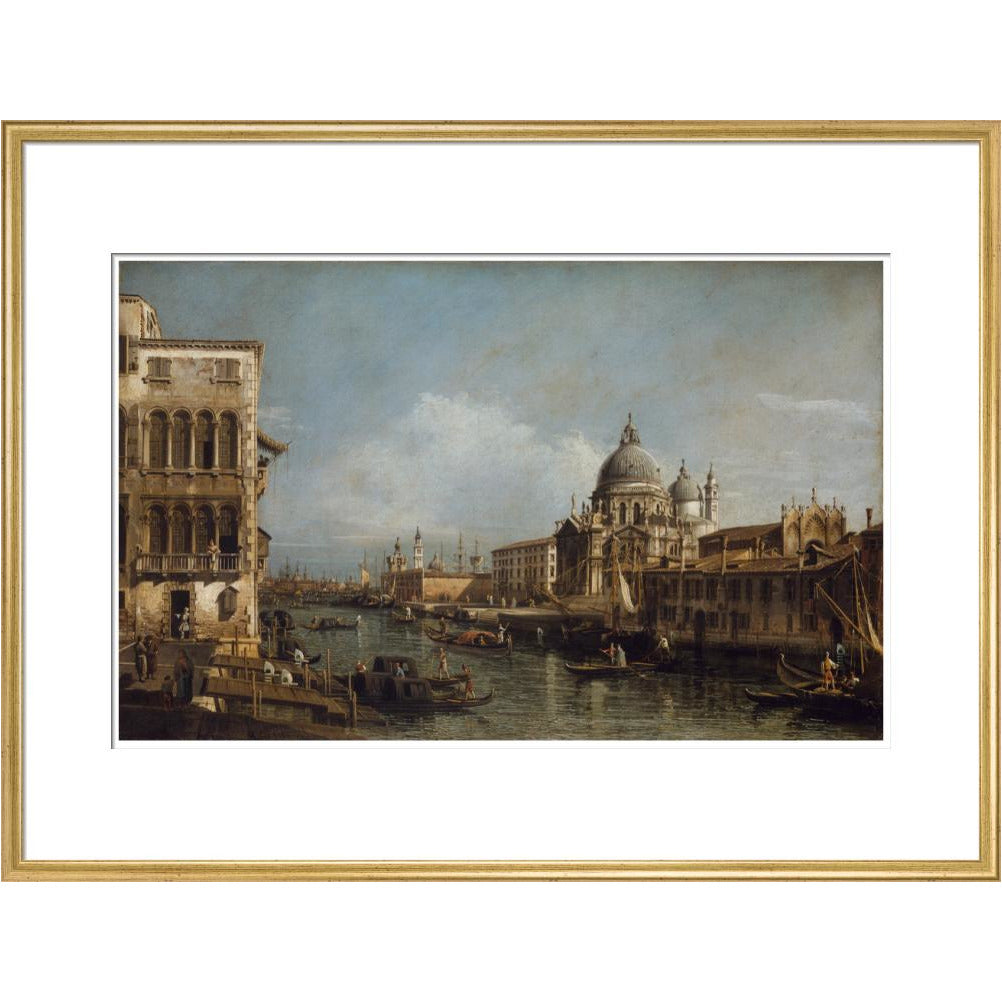 Entrance of the Grand Canal, Venice - Art print