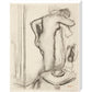 Femme à sa toilette - Art print