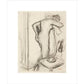 Femme à sa toilette - Art print