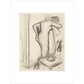 Femme à sa toilette - Art print