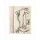 Femme à sa toilette - Art print