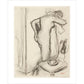 Femme à sa toilette - Art print
