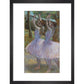 Dancers in Violet Dresses - Art print