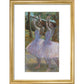 Dancers in Violet Dresses - Art print