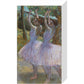 Dancers in Violet Dresses - Art print