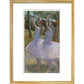 Dancers in Violet Dresses - Art print