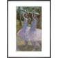 Dancers in Violet Dresses - Art print