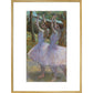 Dancers in Violet Dresses - Art print