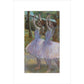 Dancers in Violet Dresses - Art print