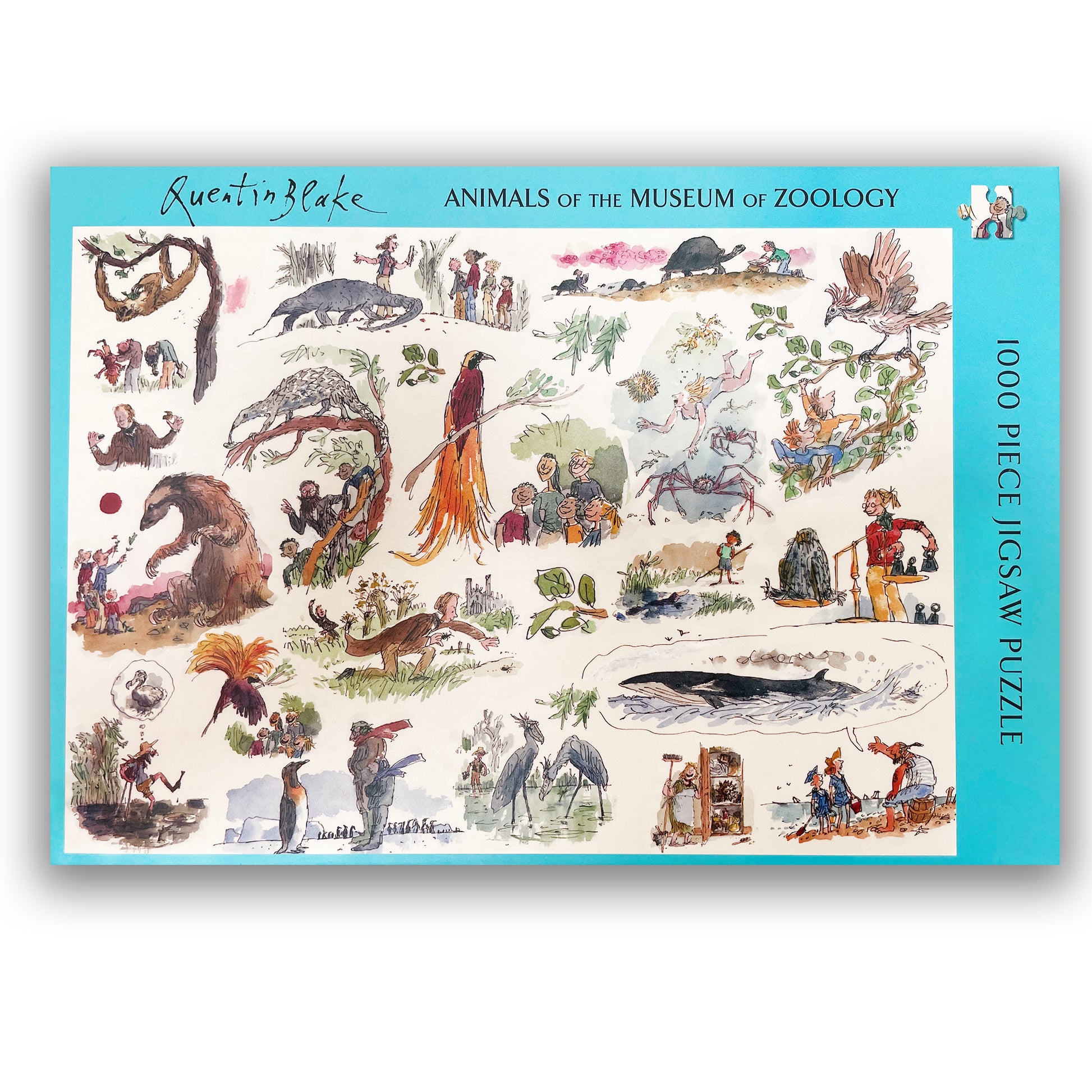 Jigsaw puzzle 'Animals of the Museum of Zoology'